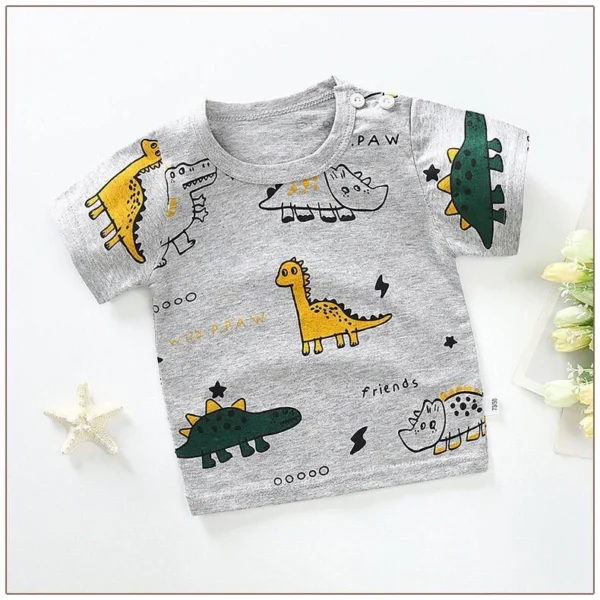1cb881d737b600422055a7f183ea2e8f Kid 6M-6Y T-shirt Cotton Top Shirt Short Sleeves Top