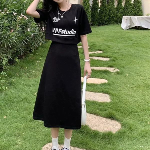3aaaaa Fat pulssize oversize Dresses black
