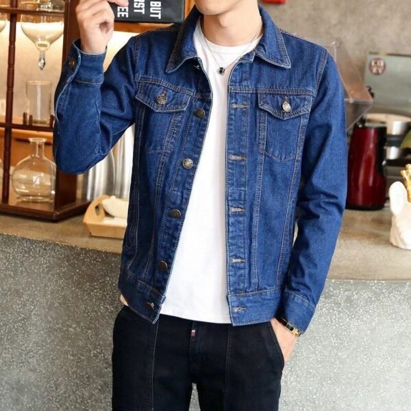 Denim Jacket Long Sleeve - Men